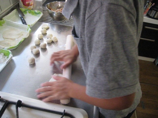 餃子作り、美味でしあわせ(^^♪
