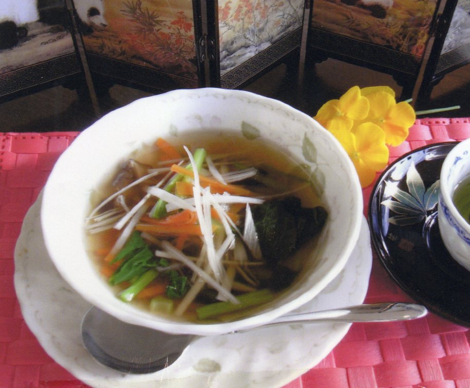 病後の体力回復に薬膳スープ