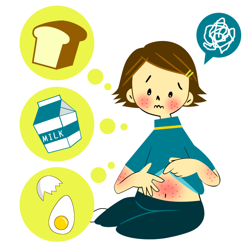 食物アレルギー、運動で発症？