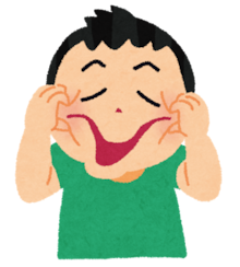 どんぐりと十円。