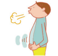 機能性胃腸症４　膨満感がある、ストレスタイプ