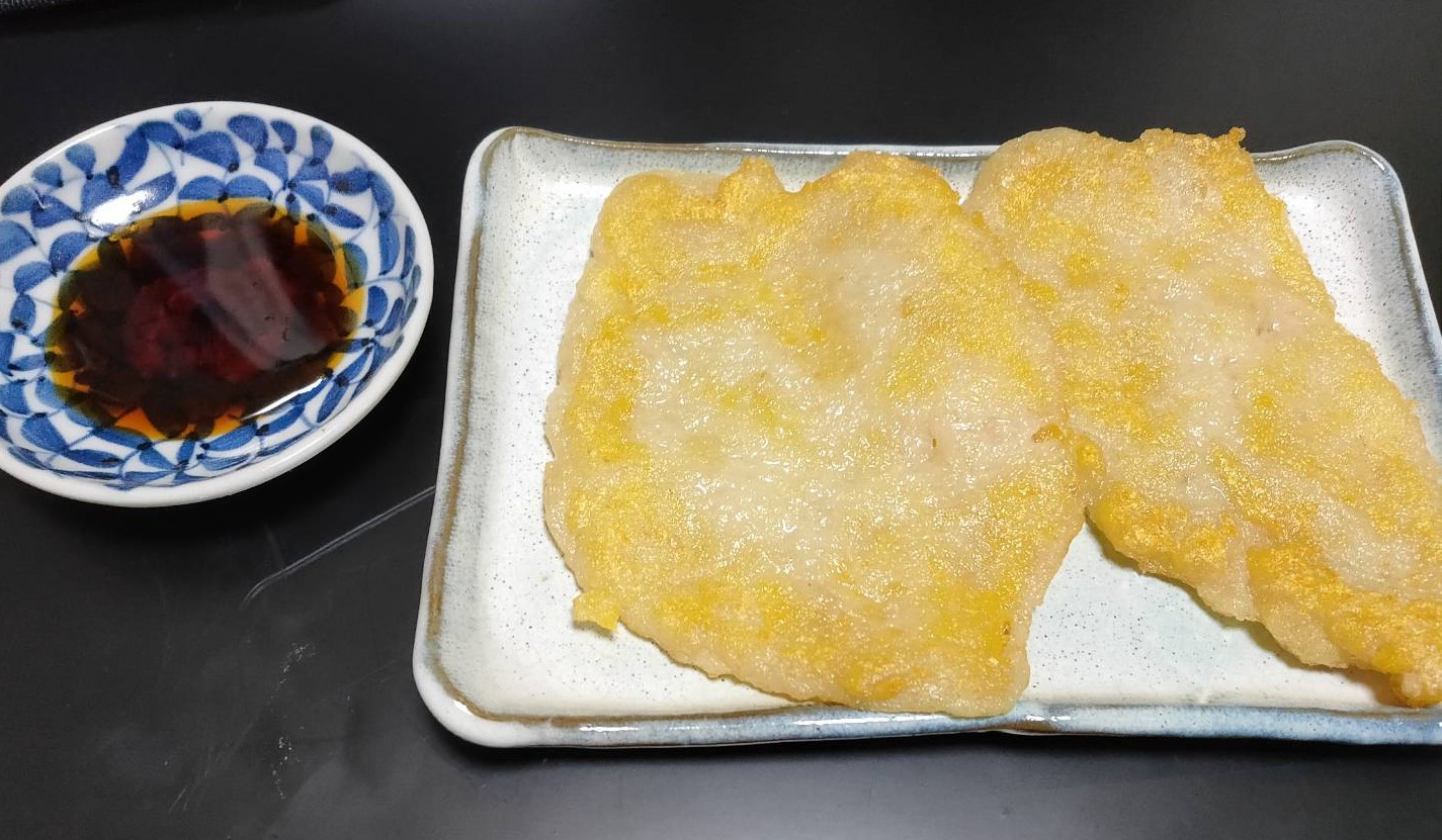 今日の献立は、じゃがいものお焼き