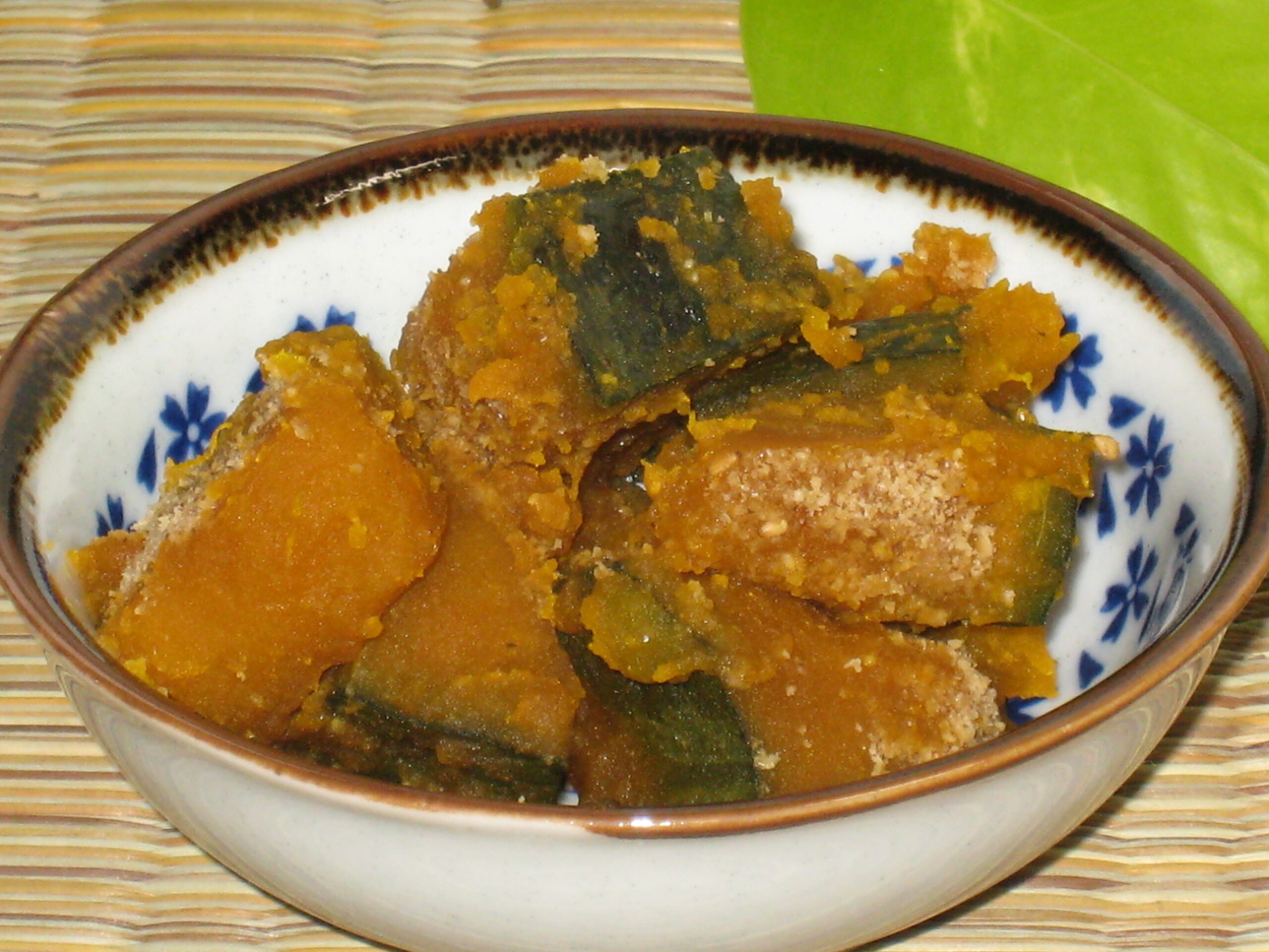 簡単料理、かぼちゃの甘煮