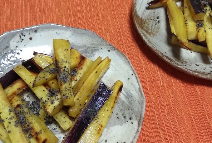 簡単レシピ：ヘルシー大学芋