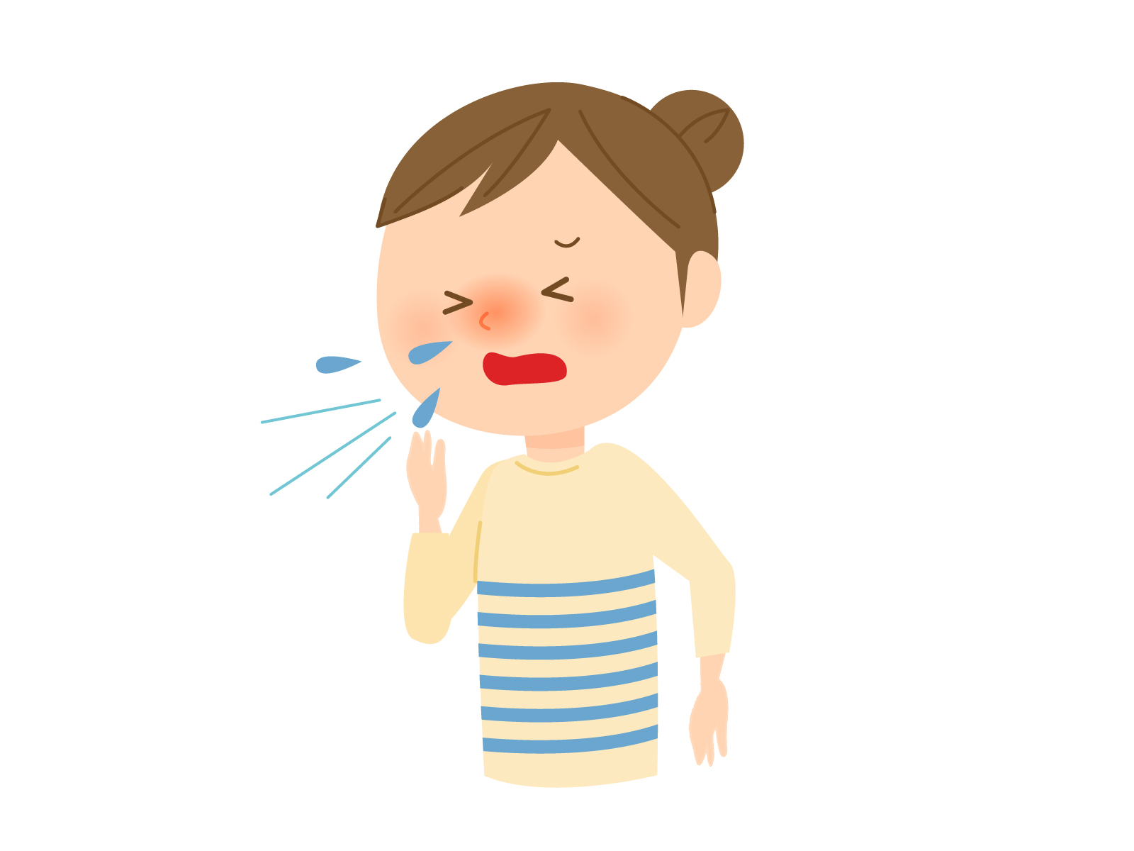 咳が長引く白い風邪の治し方